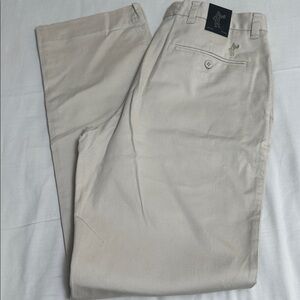 New Classic Beige Ashworth Men’s Golf Pants , Size 34x32